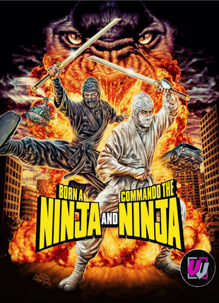 Born A Ninja / Commando The Ninja: Visual Vengeance Collector's Edition (Blu-ray)