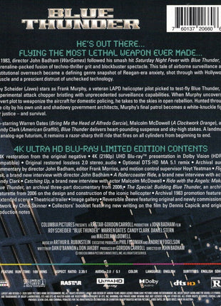 Blue Thunder: Limited Edition (4K Ultra HD)