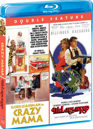 Crazy Mama / The Lady In Red (Blu-ray)