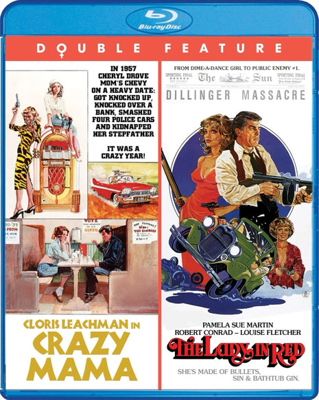 Crazy Mama / The Lady In Red (Blu-ray)