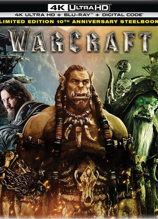 Warcraft: 10th Anniversary Limited Edition (4K Ultra HD/Blu-ray)(SteelBook)