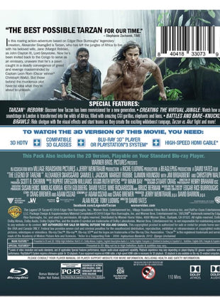 Legend Of Tarzan (Blu-ray 3D/Blu-ray)