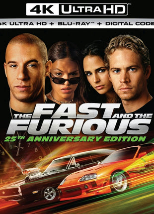 Fast And The Furious: 25th Anniversary Edition (4K Ultra HD/Blu-ray)