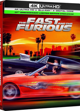 Fast And The Furious: 25th Anniversary Limited Edition (4K Ultra HD/Blu-ray)(SteelBook)
