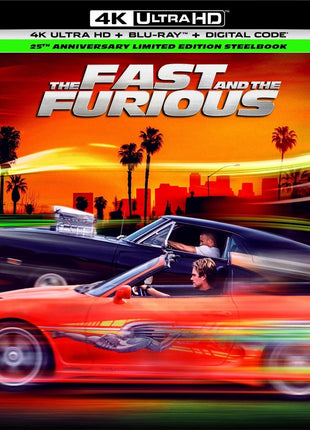 Fast And The Furious: 25th Anniversary Limited Edition (4K Ultra HD/Blu-ray)(SteelBook)