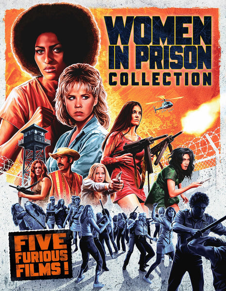 Women in Prison Collection (4K Ultra HD/Blu-ray): The Big Doll House / Women In Cages / Chained Heat / Jungle Warriors / Red Heat
