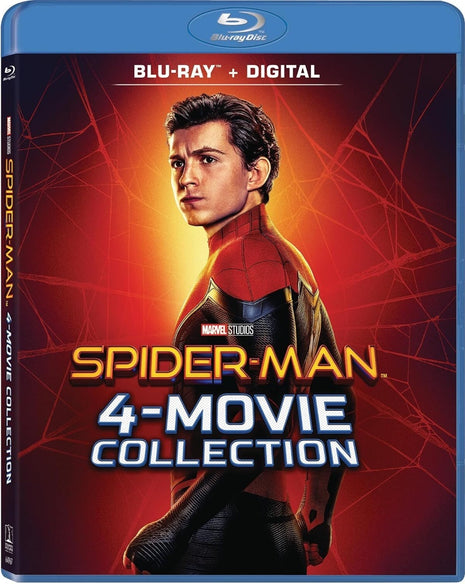 Spider-Man: 4-Movie Collection (Blu-ray): Far From Home / Homecoming / No Way Home / Brand New Day