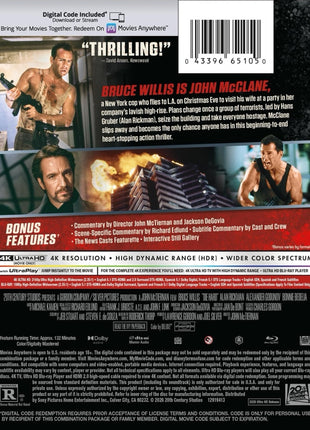 Die Hard: Limited Edition (4K Ultra HD/Blu-ray)(SteelBook)