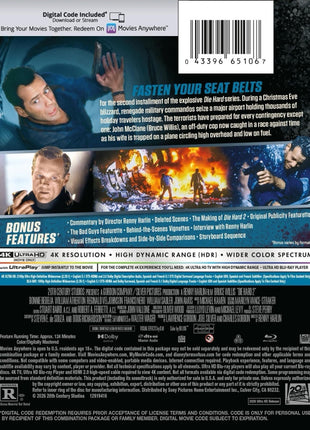 Die Hard 2: Die Harder: Limited Edition (4K Ultra HD/Blu-ray)(SteelBook)