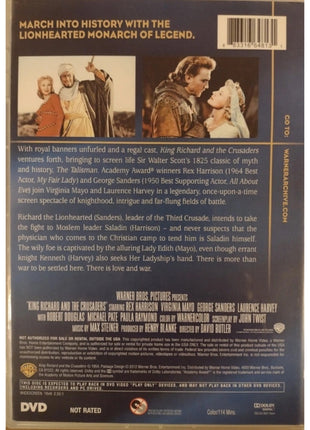 King Richard And The Crusaders: Warner Archive Collection