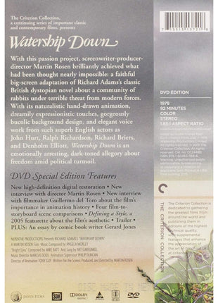 Watership Down: Criterion Collection