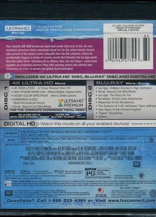 Ice Age: Collision Course (4K Ultra HD/Blu-ray)