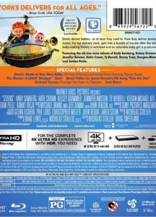 Storks (4K Ultra HD/Blu-ray)