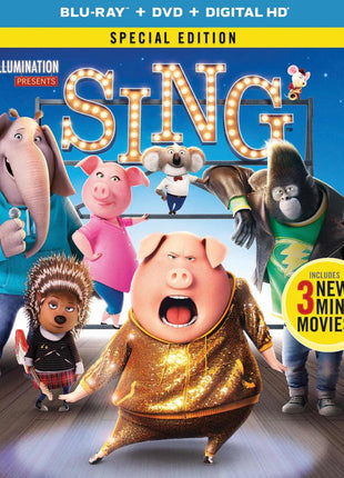 Sing: Special Edition (Blu-ray/DVD)
