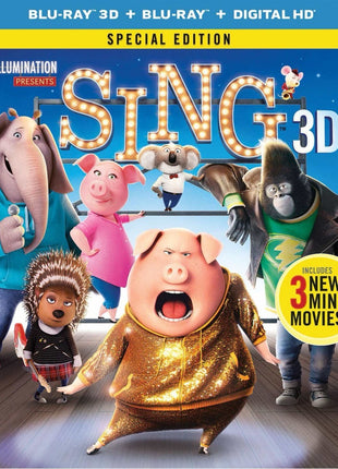 Sing 3D: Special Edition (Blu-ray 3D/Blu-ray)