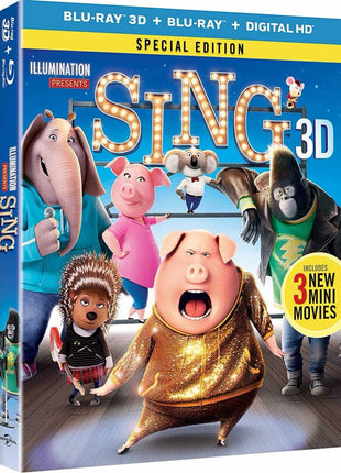 Sing 3D: Special Edition (Blu-ray 3D/Blu-ray)