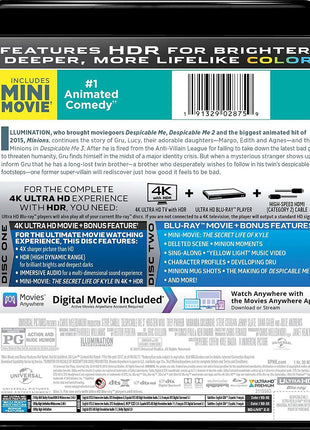 Despicable Me 3: Special Edition (4K Ultra HD/Blu-ray)
