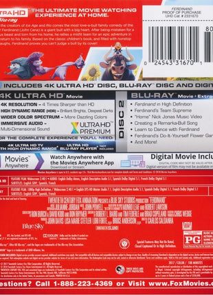 Ferdinand (4K Ultra HD/Blu-ray)