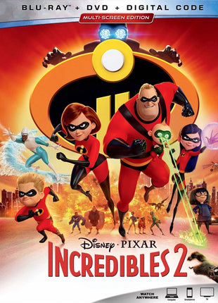 Incredibles 2 (Blu-ray/DVD)