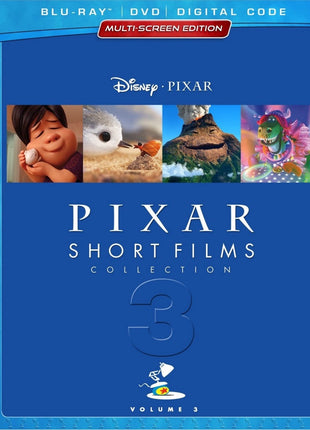 Pixar Short Films Collection: Volume 3 (Blu-ray/DVD)