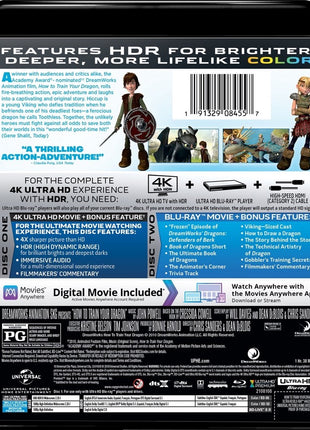 How To Train Your Dragon (4K Ultra HD/Blu-ray)