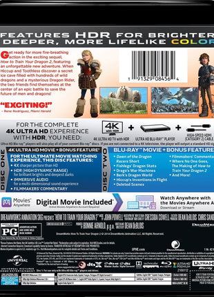 How To Train Your Dragon 2 (4K Ultra HD/Blu-ray)