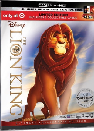 Lion King: Limited Edition (4K Ultra HD/Blu-ray)(w/5 Collectible Cards)