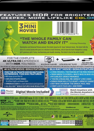 Dr. Seuss' The Grinch (4K Ultra HD/Blu-ray)