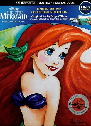 Little Mermaid: 30th Anniversary Edition: The Signature Collection: Limited Edition (4K Ultra HD/Blu-ray)(SteelBook)