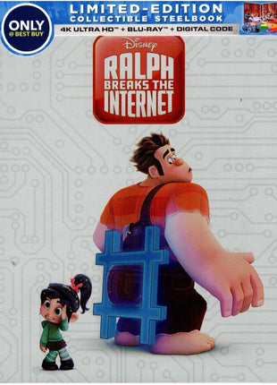 Ralph Breaks The Internet: Limited Edition (4K Ultra HD/Blu-ray)(SteelBook)