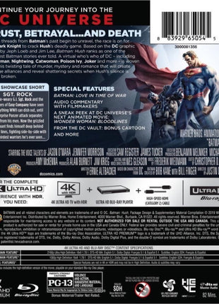 Batman: Hush (4K Ultra HD/Blu-ray)