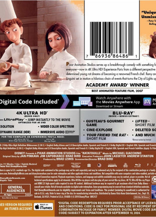 Ratatouille (4K Ultra HD/Blu-ray)