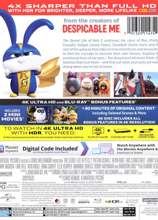 Secret Life Of Pets 2: Limited Edition (4K Ultra HD/Blu-ray)(SteelBook)