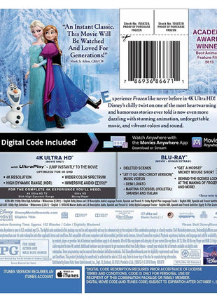 Frozen (2013)(4K Ultra HD/Blu-ray)