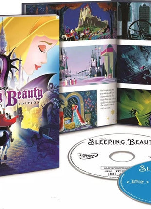 Sleeping Beauty: Anniversary Edition: The Signature Collection: Limited Edition (Blu-ray/DVD)(w/Filmmaker Gallery And Storybook Book)