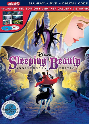 Sleeping Beauty: Anniversary Edition: The Signature Collection: Limited Edition (Blu-ray/DVD)(w/Filmmaker Gallery And Storybook Book)