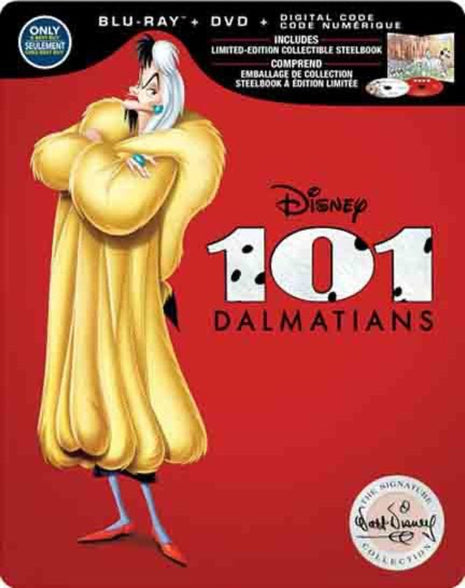 101 Dalmatians: The Signature Collection: Limited Edition (Blu-ray/DVD)(SteelBook)