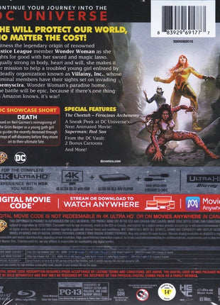 Wonder Woman: Bloodlines: Deluxe Edition (4K Ultra HD/Blu-ray)(w/Figurine)