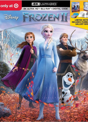 Frozen II: Limited Edition (4K Ultra HD/Blu-ray)(w/Filmmaker Gallery & Story Book)