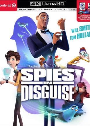 Spies In Disguise: Limited Edition (4K Ultra HD/Blu-ray)(w/Super Spy Training Manual)