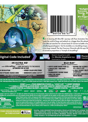 Bug's Life (4K Ultra HD/Blu-ray)