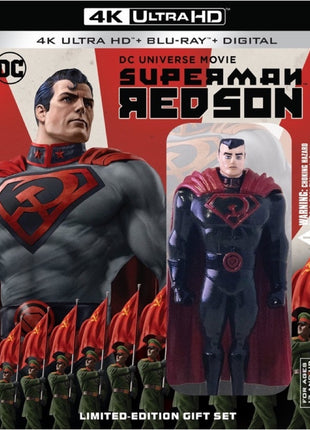 Superman: Red Son: Deluxe Edition (4K Ultra HD/Blu-ray)(w/Figurine)