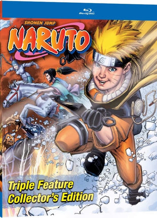 Naruto Triple Feature Collector's Edition (Blu-ray)(SteelBook): Naruto: The Movie: Ninja Clash In The Land Of Snow / Legend Of The Stone Gelel / Guardians Of The Crescent Moon Kingdom