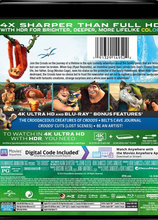 Croods (4K Ultra HD/Blu-ray)