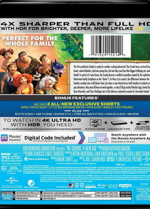 Croods: A New Age (4K Ultra HD/Blu-ray)