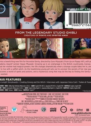 Earwig And The Witch (Blu-ray/DVD)