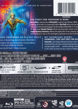 Justice Society: World War II (4K Ultra HD/Blu-ray)