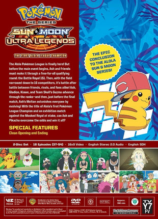 Pokemon The Series: Sun & Moon: Ultra Legends: The First Alola League Champion