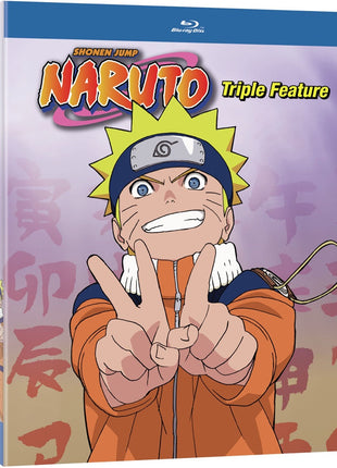 Naruto Triple Feature (Blu-ray): Naruto: The Movie: Ninja Clash In The Land Of Snow / Legend Of The Stone Gelel / Guardians Of The Crescent Moon Kingdom