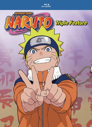 Naruto Triple Feature (Blu-ray): Naruto: The Movie: Ninja Clash In The Land Of Snow / Legend Of The Stone Gelel / Guardians Of The Crescent Moon Kingdom